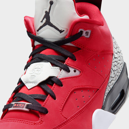 Jordan Son of Mars Low Rouge feu / Noir - Gris brumeux