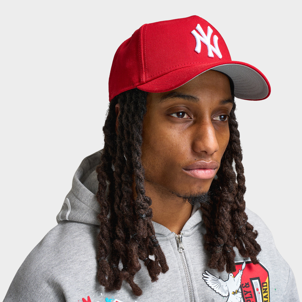 New Era New York Yankees 9Forty AFrame Cap / Red JD Sports