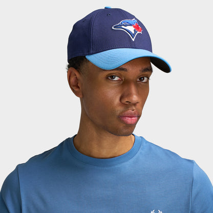New Era Toronto Blue Jays 9FORTY Stretch Casquette Snap Bleu marine / Bleu clair