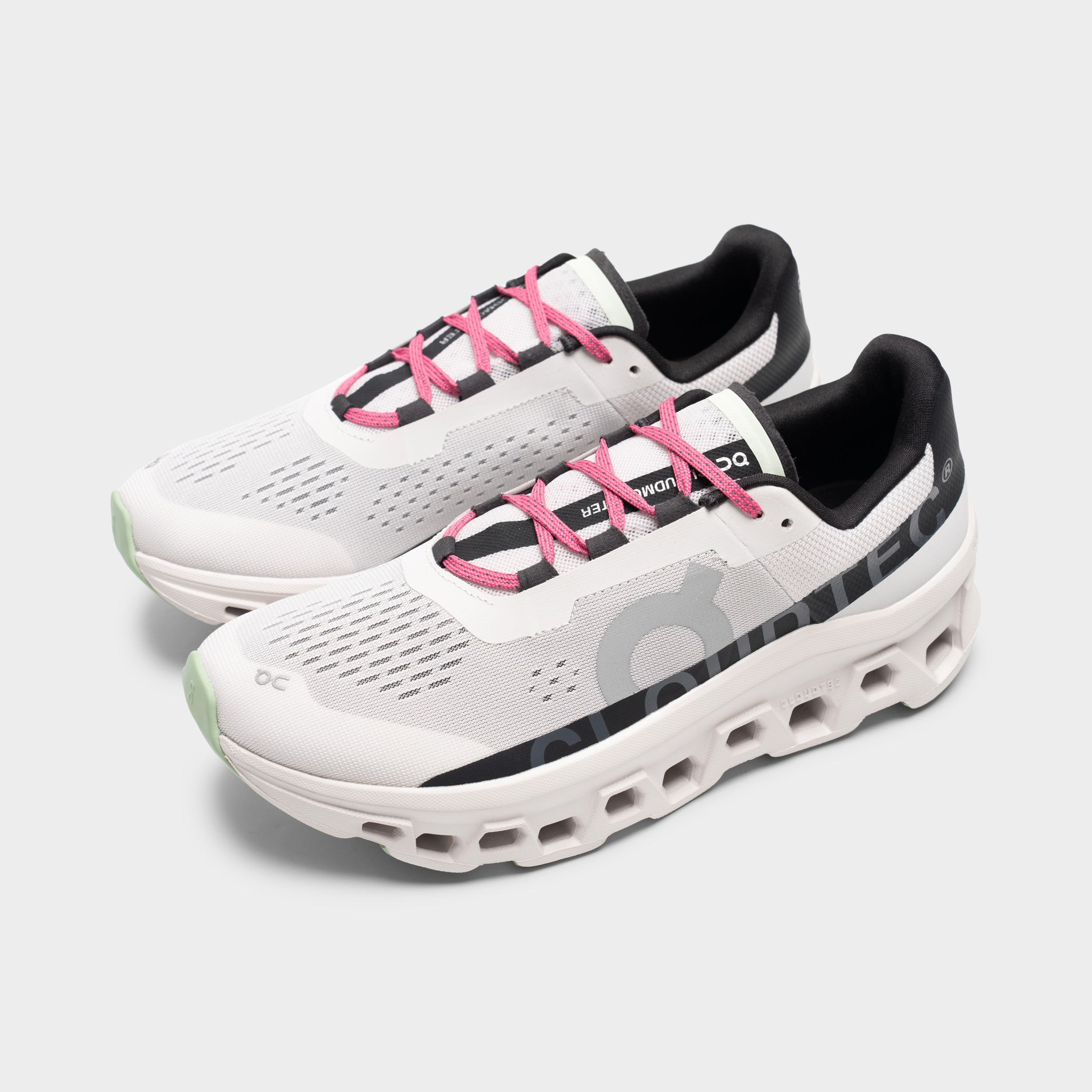 On Cloudmonster White / Black – JD Sports