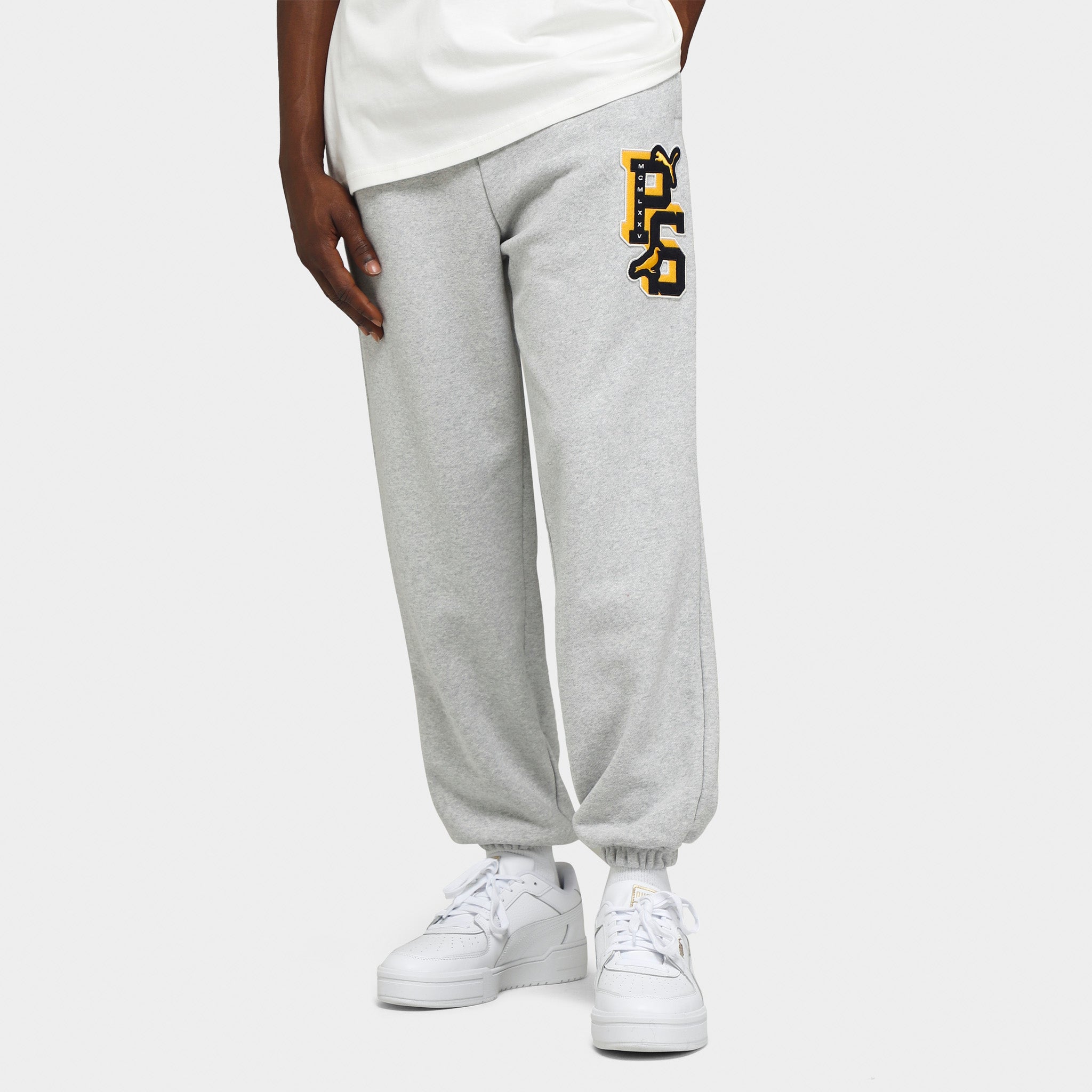 Puma x STAPLE Sweatpants / Light Grey Heather