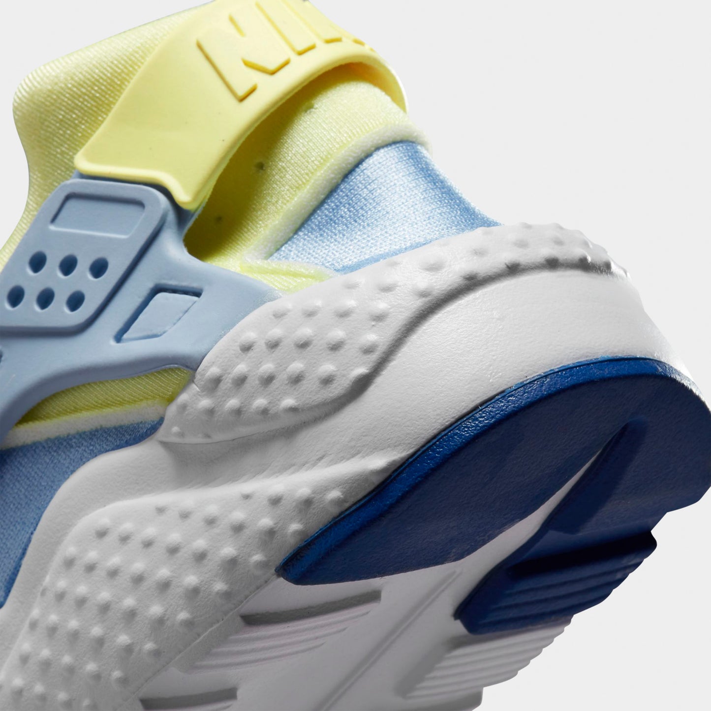 Nike Huarache Run GS Pearl Pink / Citron Tint - White