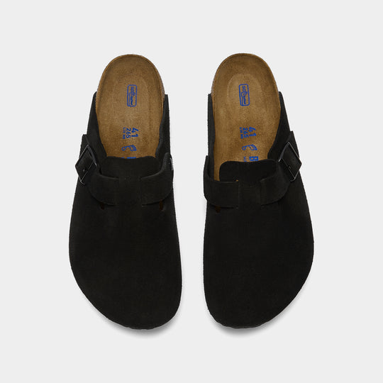 Birkenstock Boston Suede / Black