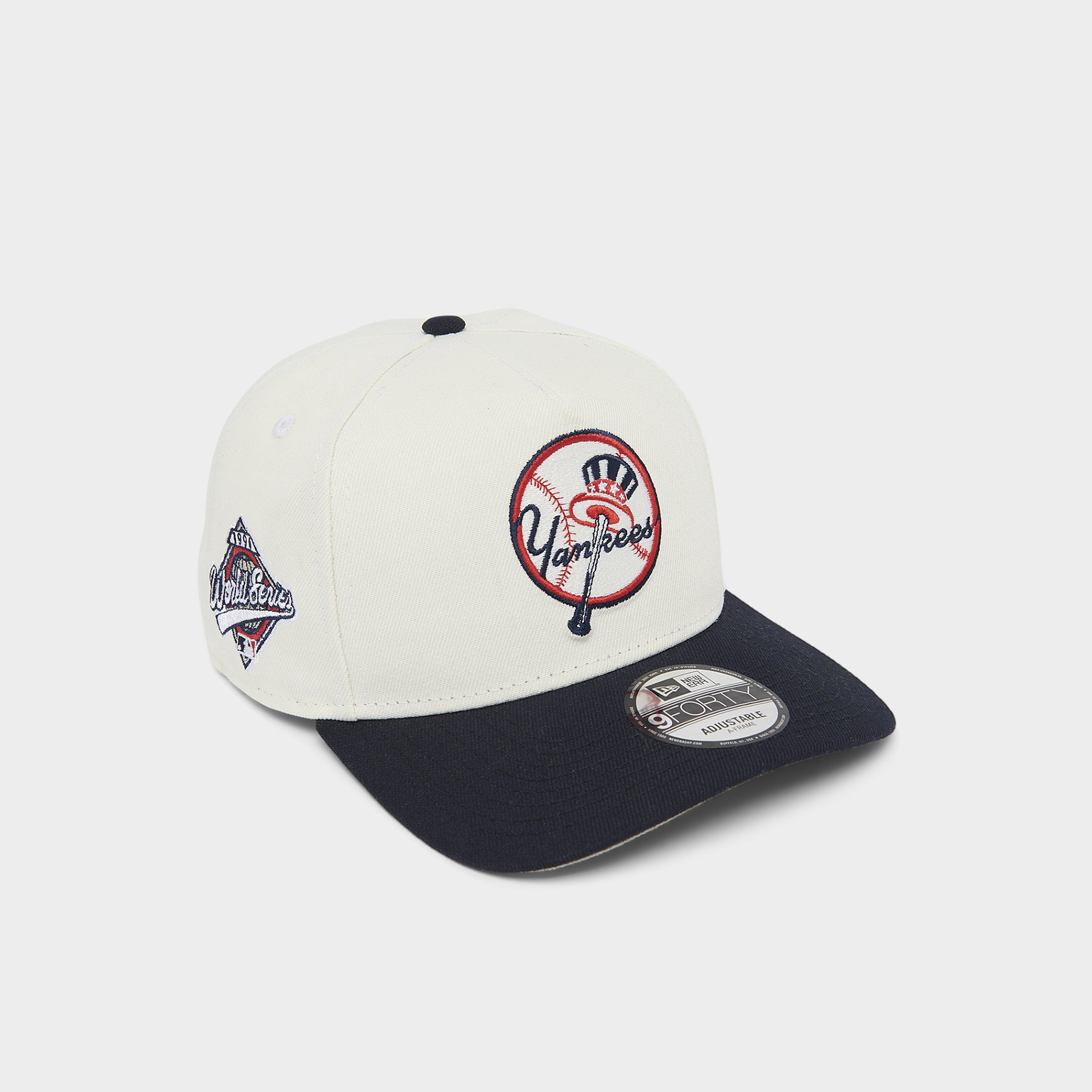 New Era New York Yankees 9FORTY AF Snapback White / Navy – JD Sports