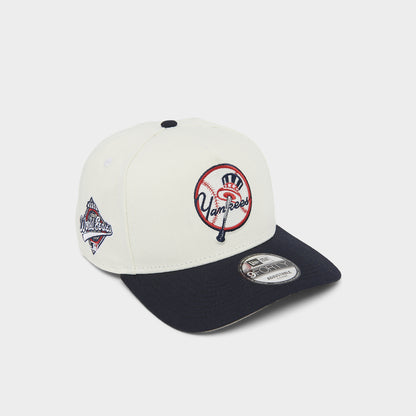 New Era New York Yankees 9FORTY AF Snapback Blanc / Bleu Marine