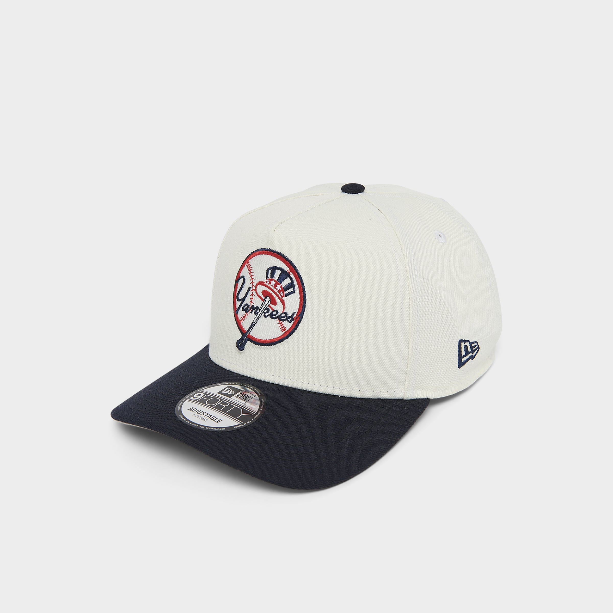 New Era New York Yankees 9FORTY AF Snapback White / Navy – JD Sports