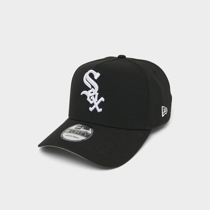 New Era Chicago World Series Champion White Sox 9FORTY AF Noir / Blanc