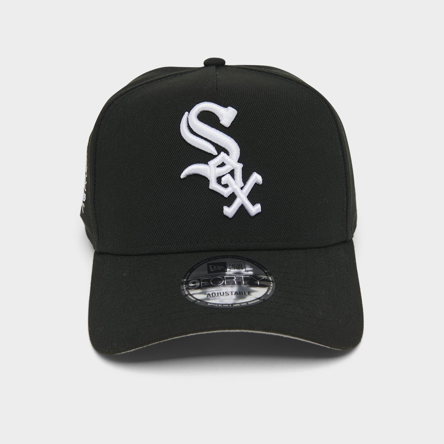 New Era Chicago World Series Champion White Sox 9FORTY AF Noir / Blanc
