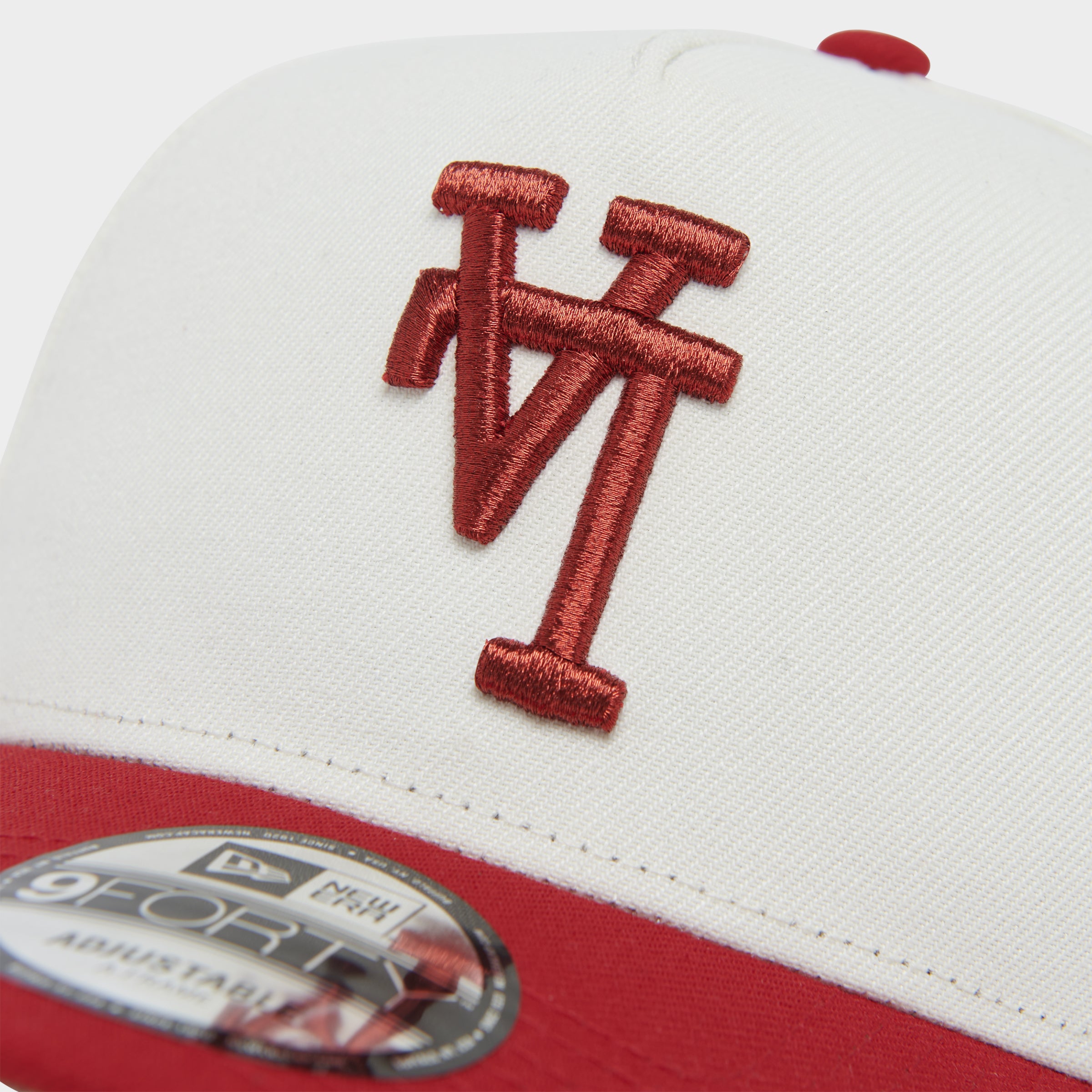 帽子 THEREDTHREAD S logo cap scarlet WHITE THEREDTHREAD / ザレッドスレッド】S logo cap scarlet
