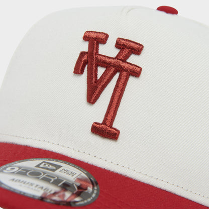 New Era Los Angeles Dodgers 9FORTY AF Snapback White / Scarlet