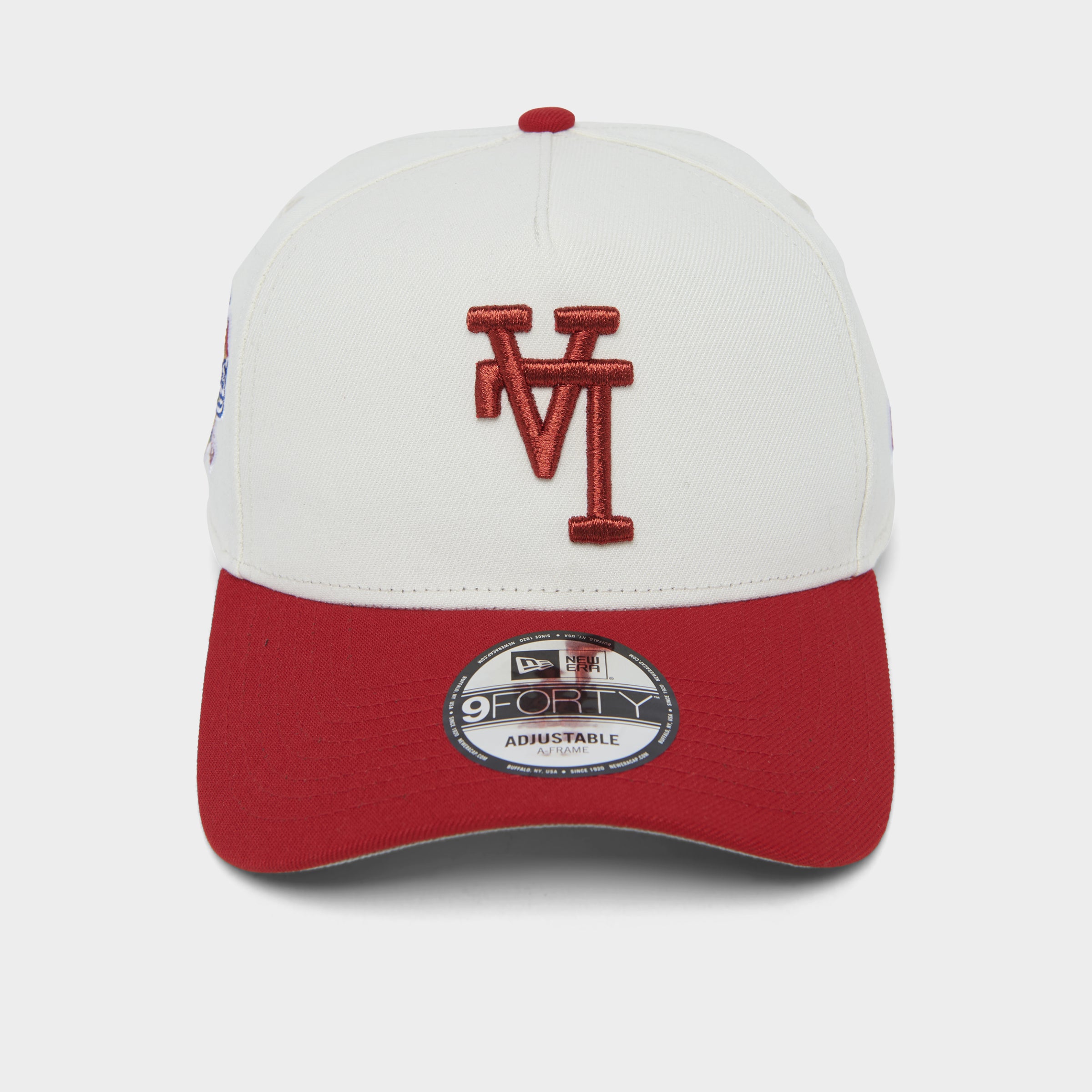 New Era LA Dodgers 9FORTY A-Frame Snapback White / Scarlet – JD Sports