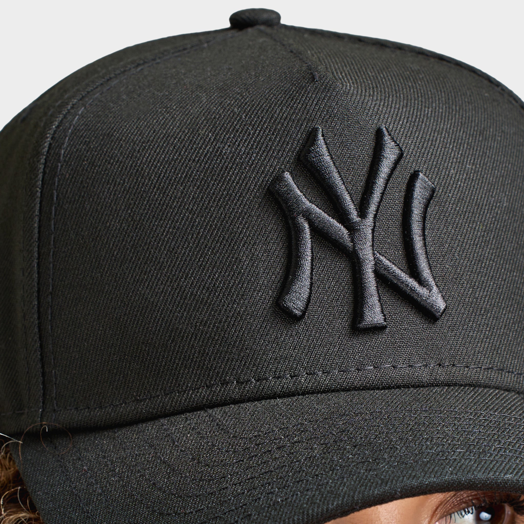New Era New York Yankees 9FORTY A-Frame Black / Black – JD Sports