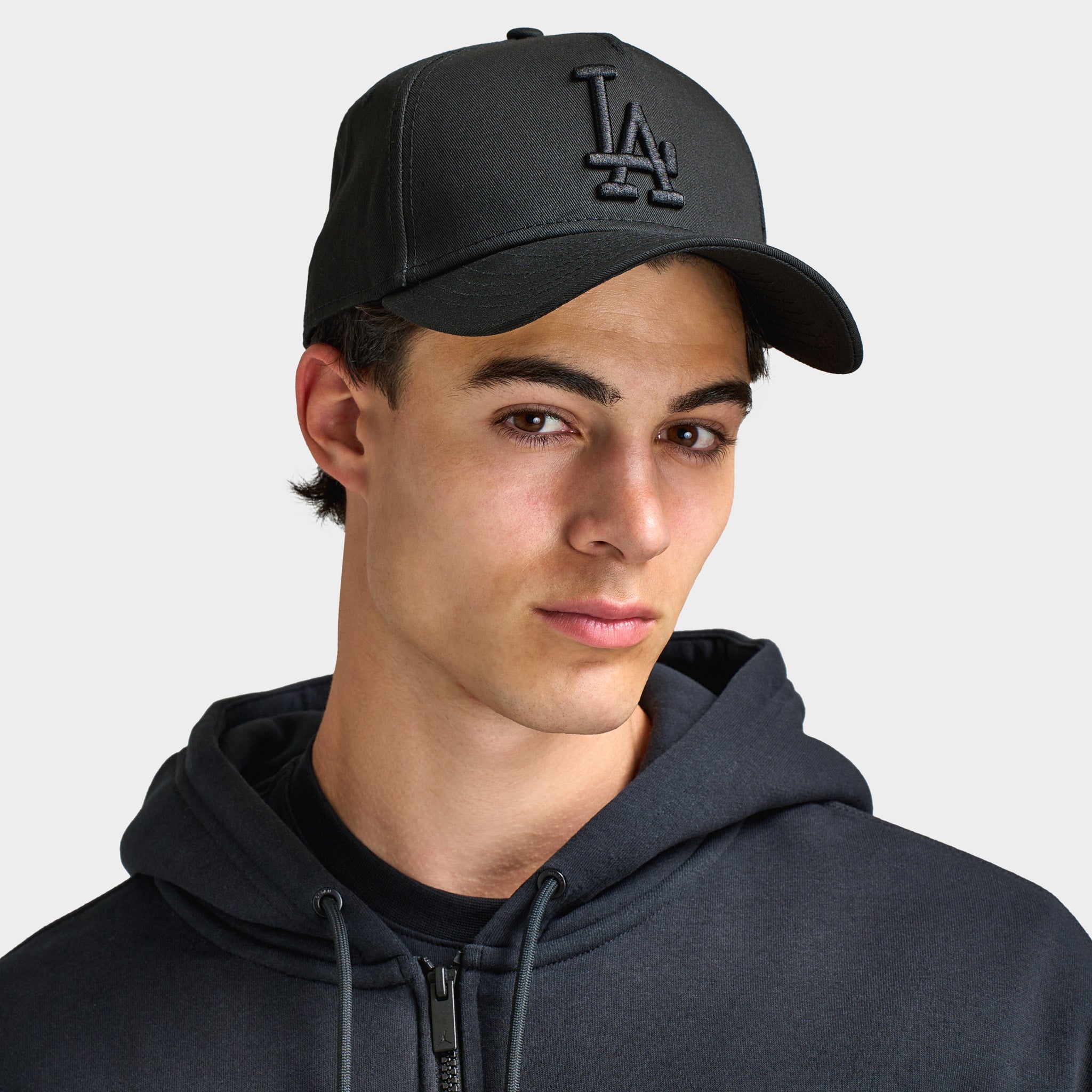 New Era Los Angeles Dodgers 9FORTY A-Frame Black / Black – JD Sports