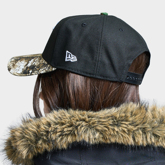 New Era New York Yankees 9FORTY A-Frame Black / Real Tree Camo