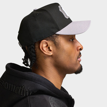 New Era New York Yankees Repeat Logo 9FORTY AF Black / Grey