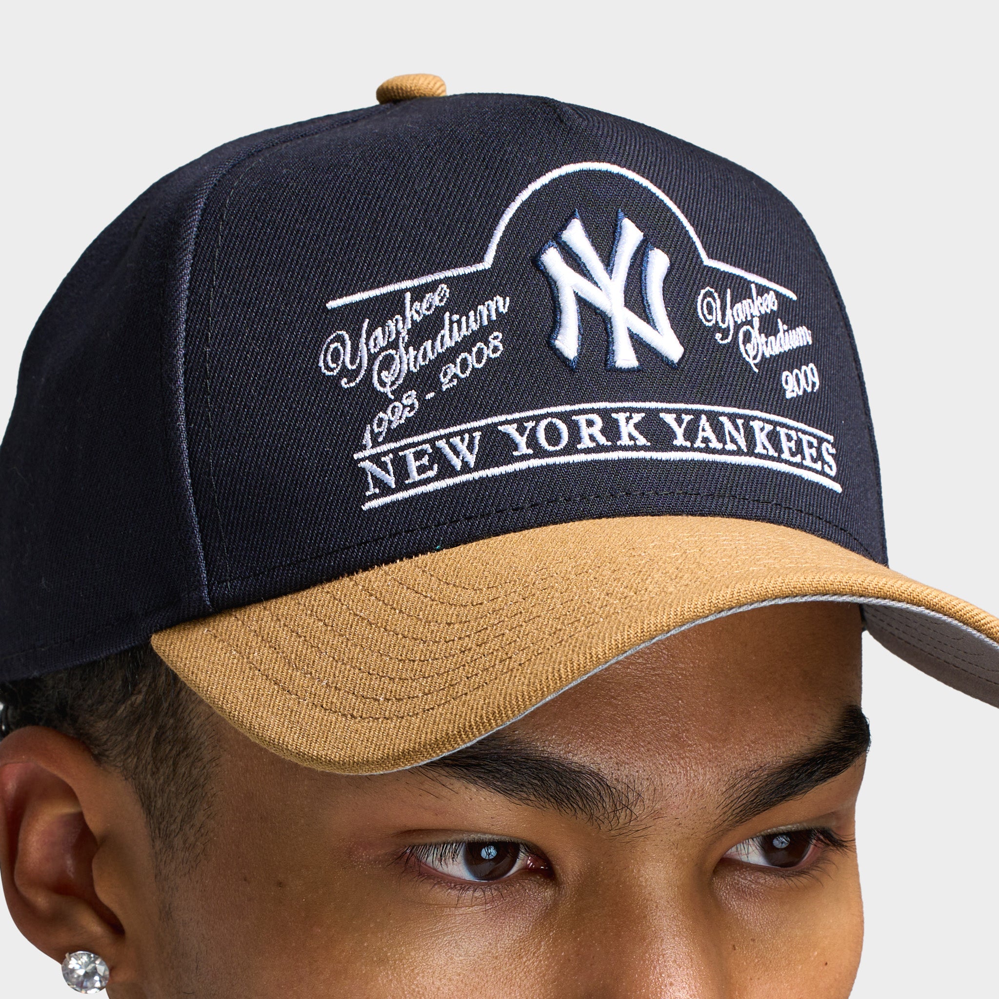 New Era New York Yankees Stadium 9FORTY AF Navy / Wheat – JD Sports
