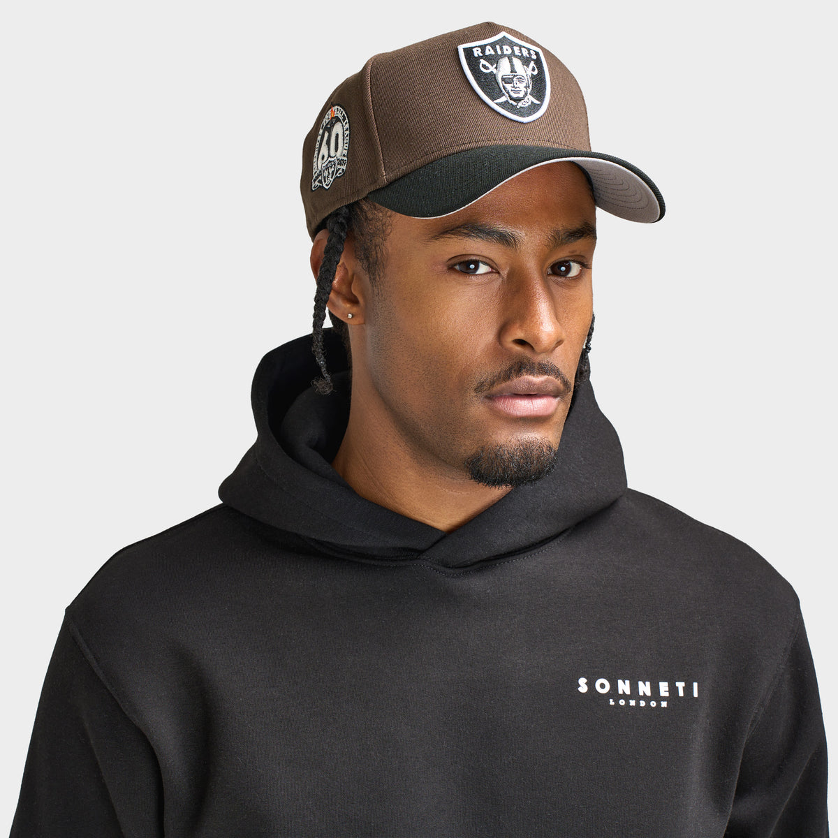 New Era LV Raiders 9FORTY A-Frame Snapback Walnut / Black