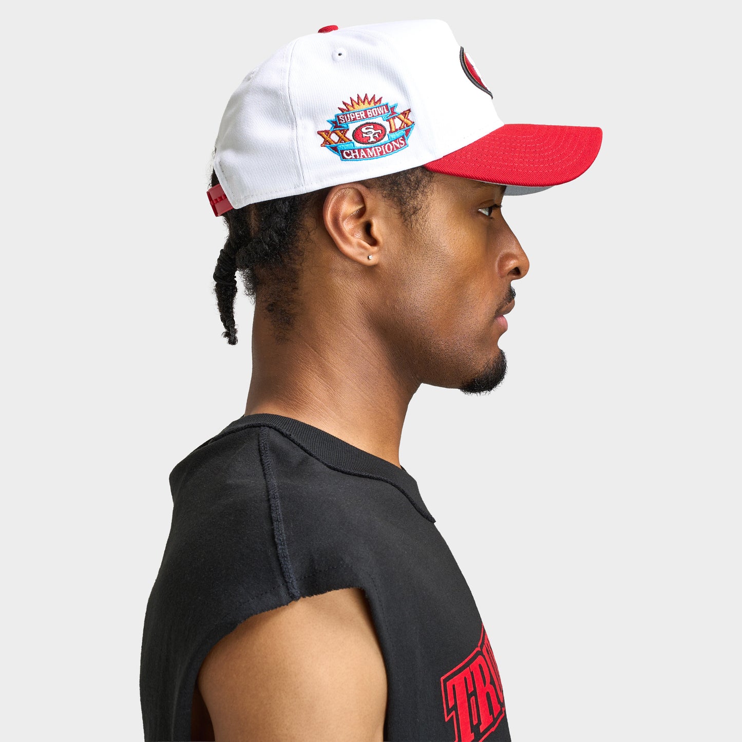 New Era Casquette 9FORTY A-Frame SF 49ers Blanc / Écarlate