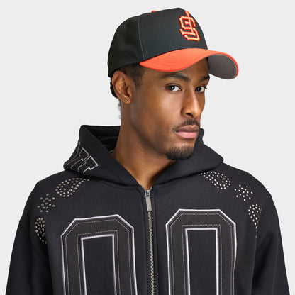 New Era Casquette SF Giants Upside Down 9FORTY A-Frame Noir / Orange