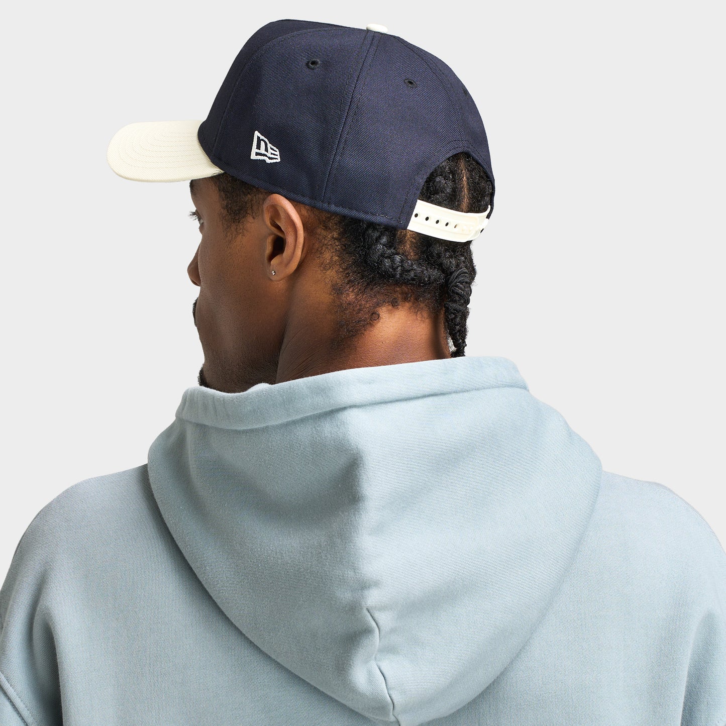 New Era Casquette 9FORTY A-Frame Toronto Maple Leafs Marine / Chrome