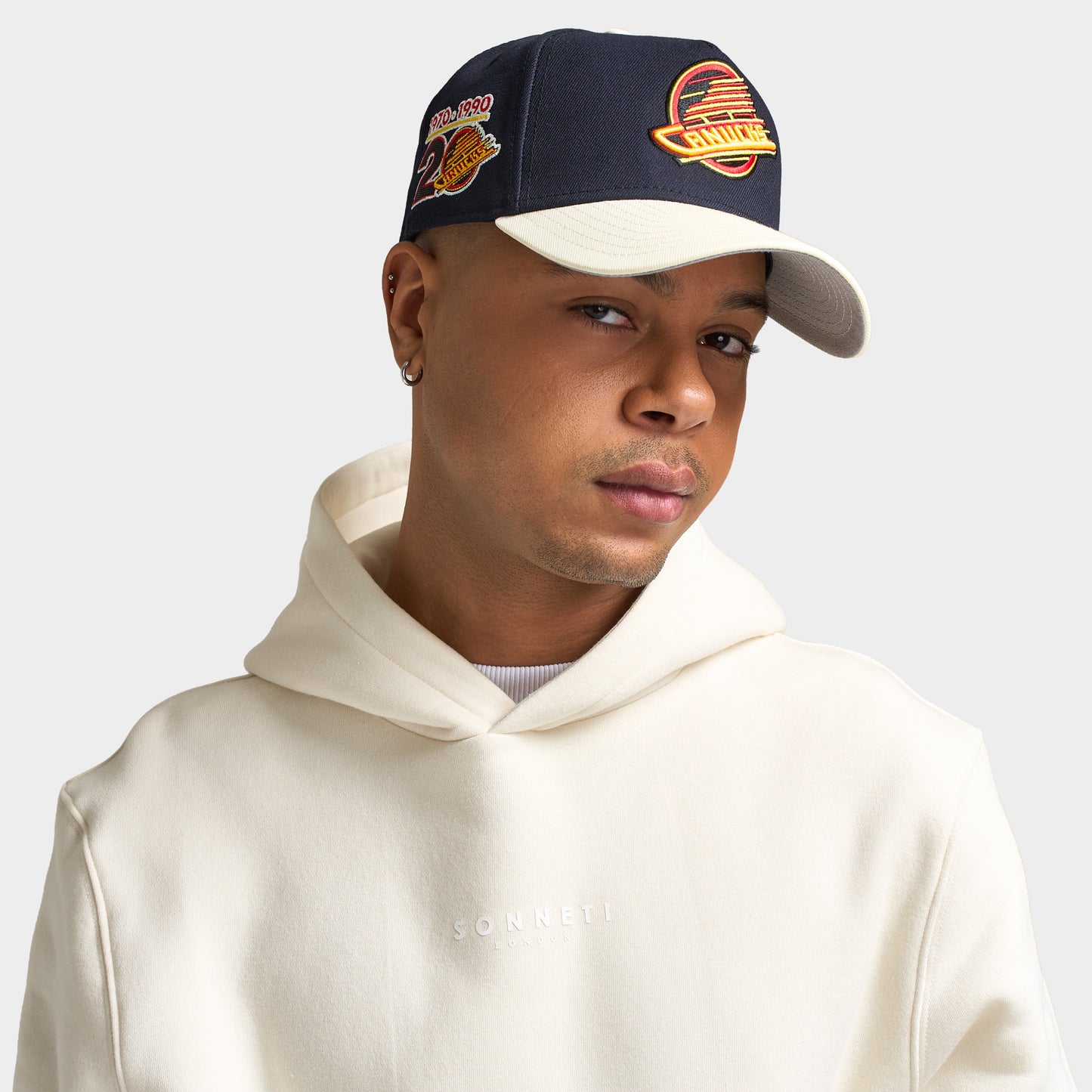 New Era Vancouver Canucks 9FORTY A-Frame Navy / Chrome