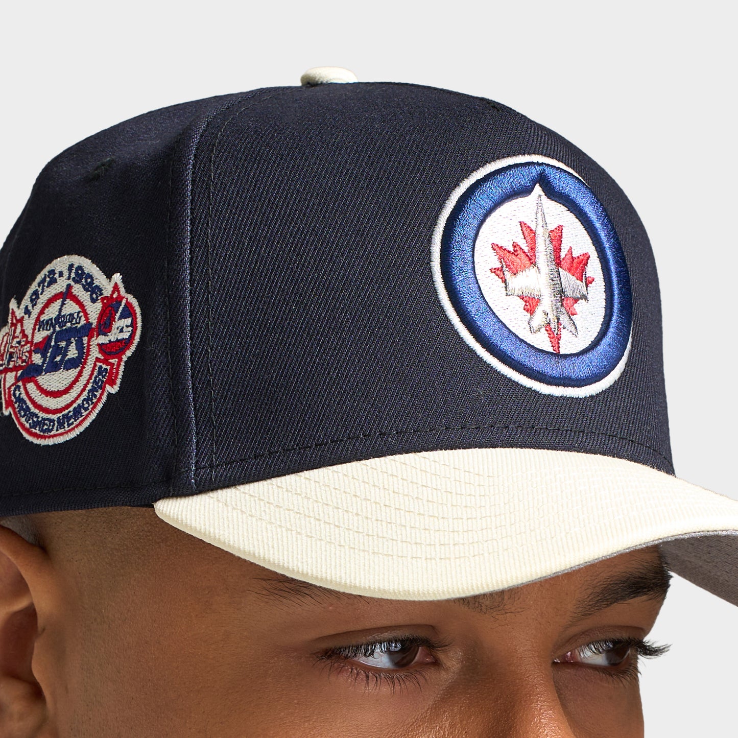 New Era Winnipeg Jets 9FORTY A-Frame Navy / Chrome