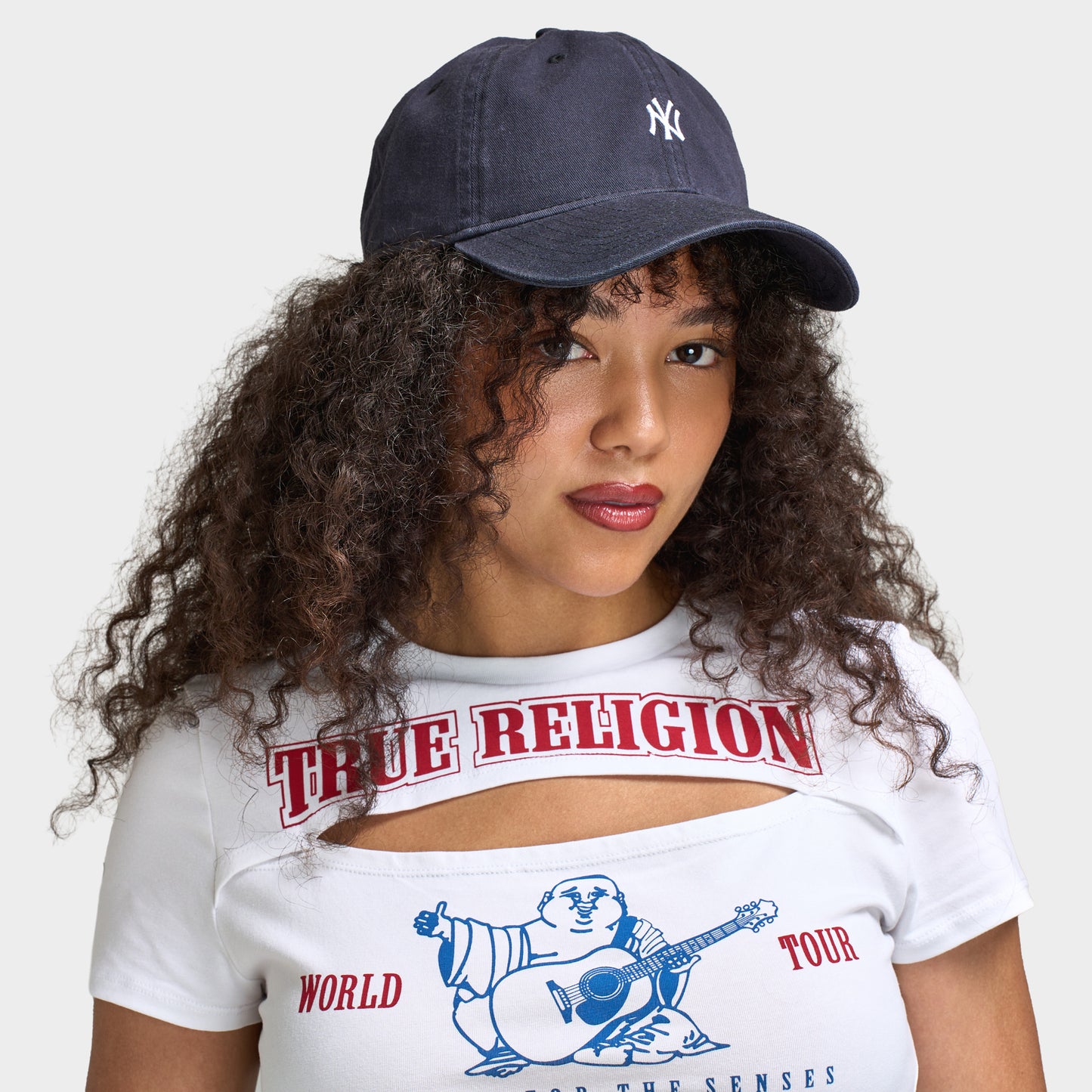 New Era New York Yankees Casquette 9TWENTY Mini Logo / Bleu Marine