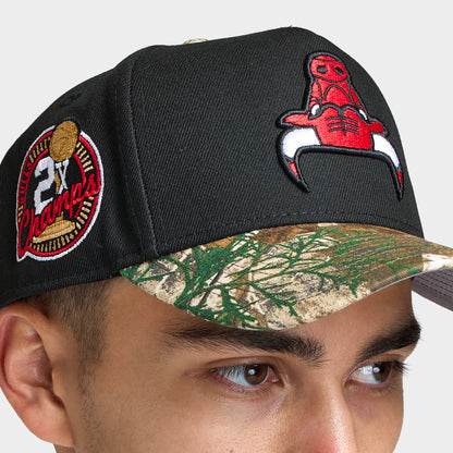 New Era Chicago Bulls 9FORTY AF Snapback Black / Camo