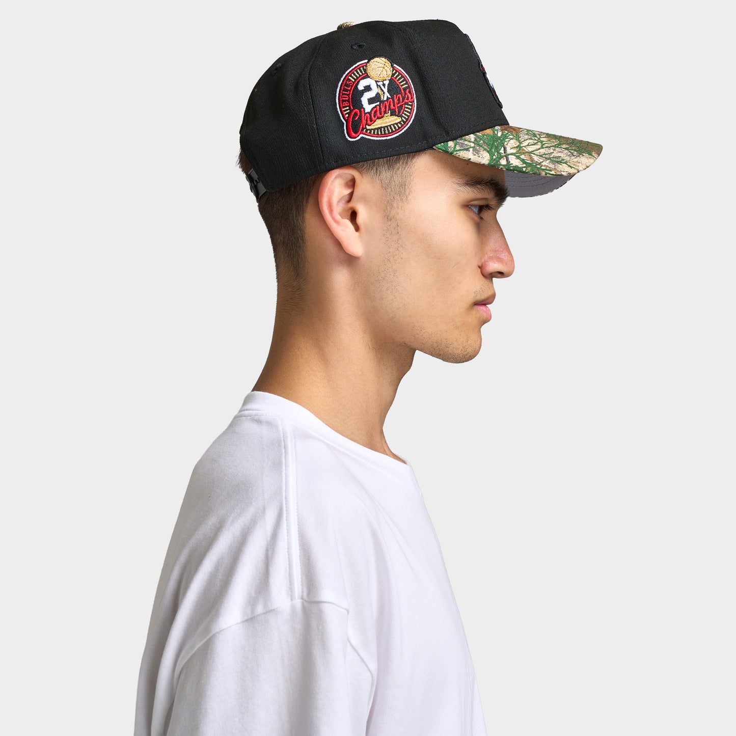 New Era Chicago Bulls 9FORTY AF Snapback Black / Camo