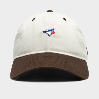New Era Toronto Blue Jays Mini Logo 9TWENTY Chrome/ Brown