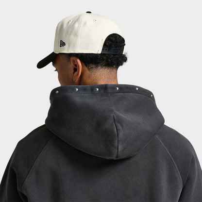 New Era Calgary Flame 9FORTY A-Frame Chrome / Black
