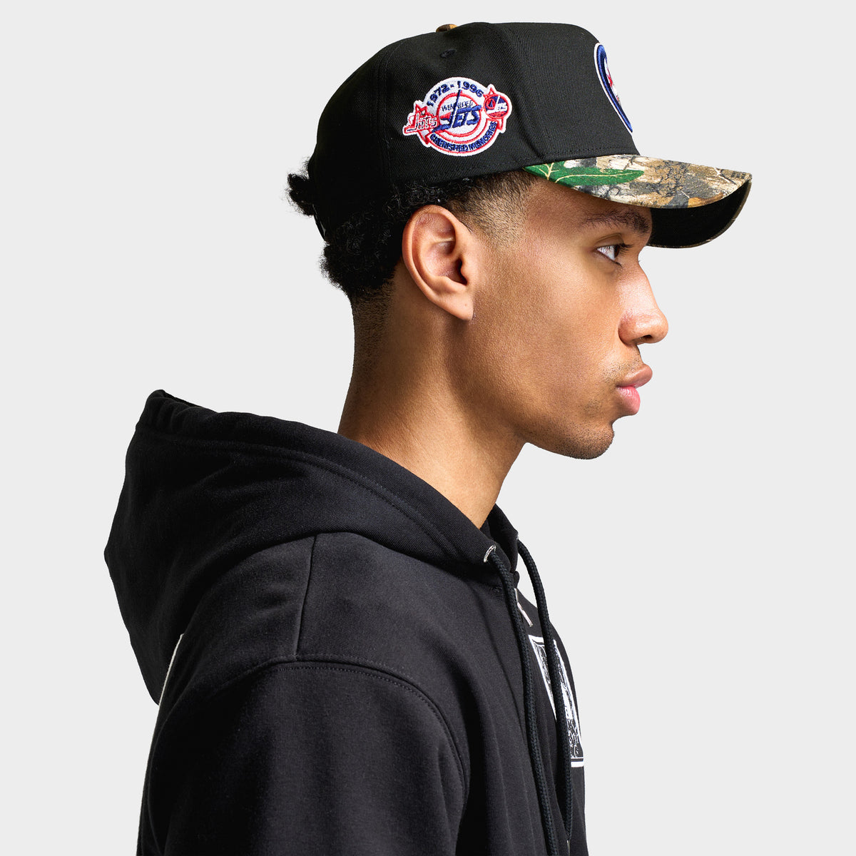 New Era Winnipeg Jets 9FORTY A-Frame Black / Camo
