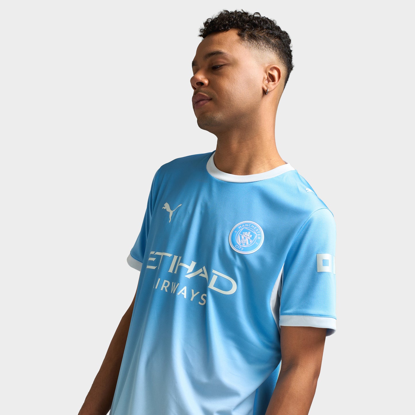 PUMA MCFC Maillot domicile Réplique / Bleu glacier