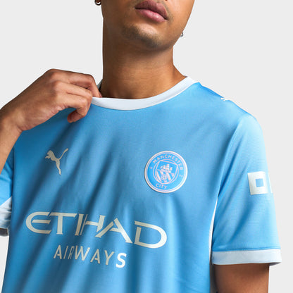 PUMA MCFC Maillot domicile Réplique / Bleu glacier