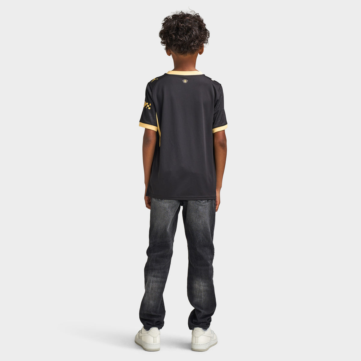 PUMA Juniors' Manchester City Jersey / Black