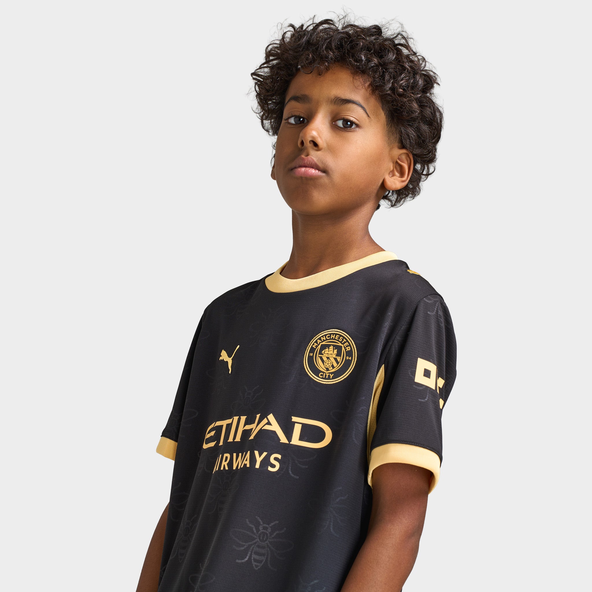 PUMA Manchester City ユニフォーム 黒 Sサイズ PUMA Juniors' Manchester City Jersey / Black – JD Sports