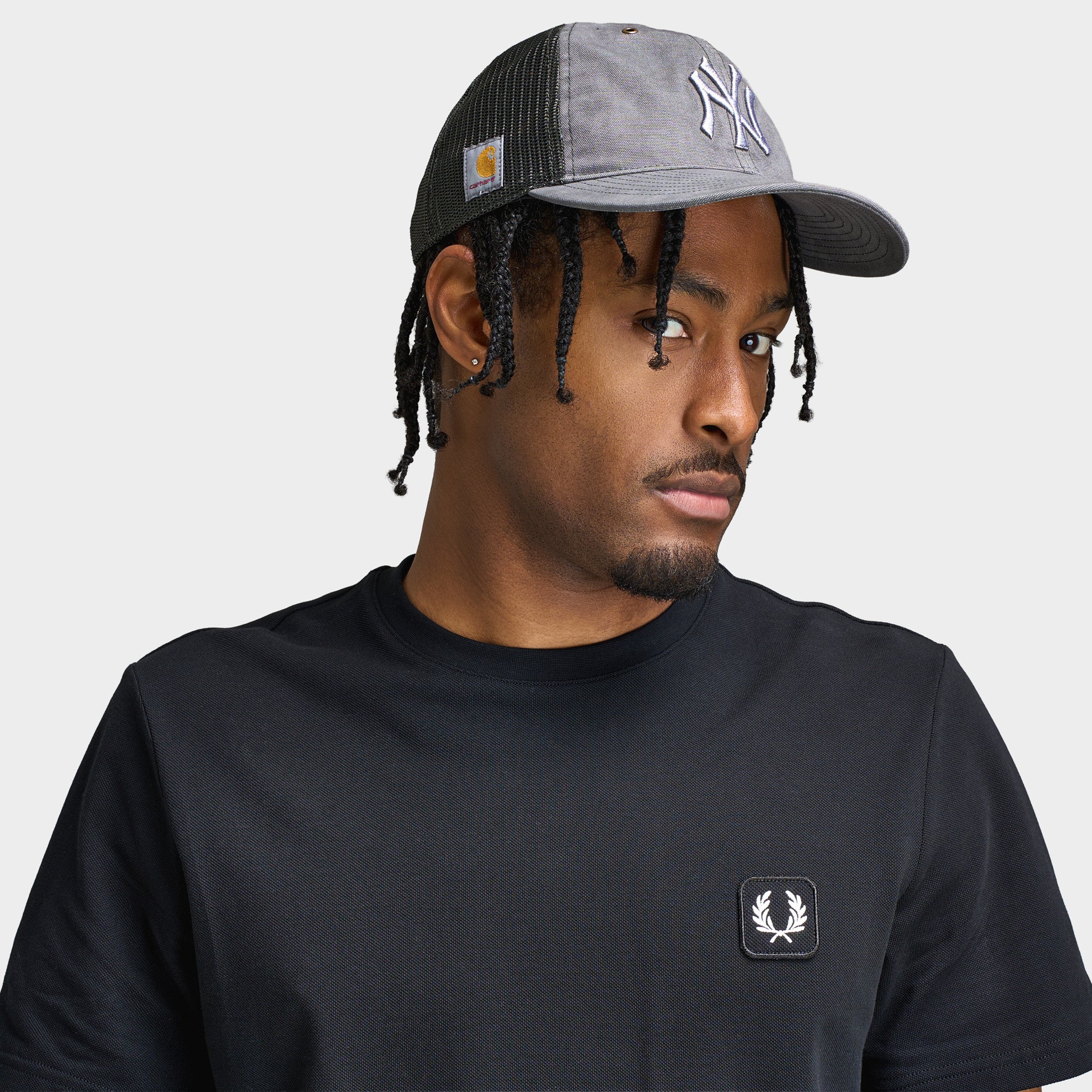 47 x Carhartt New York Yankees Dyed Trucker / Black – JD Sports