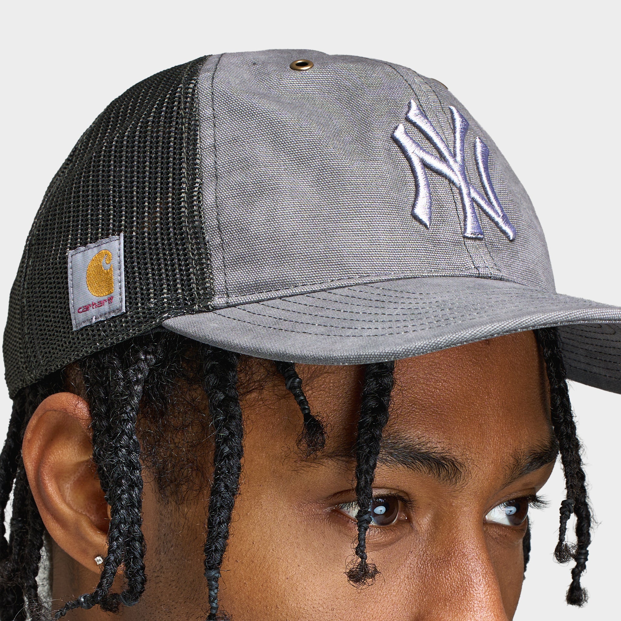 47 x Carhartt New York Yankees Dyed Trucker / Black – JD Sports