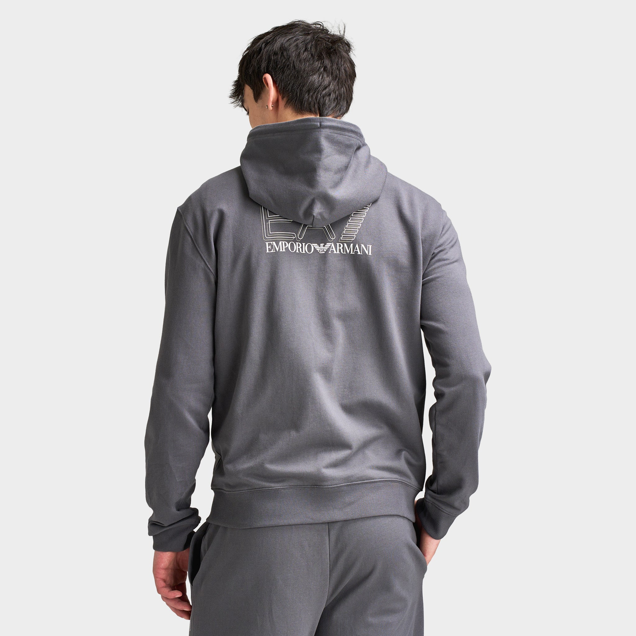 EA7 Visibility Fullzip Hoodie / Grey – JD Sports