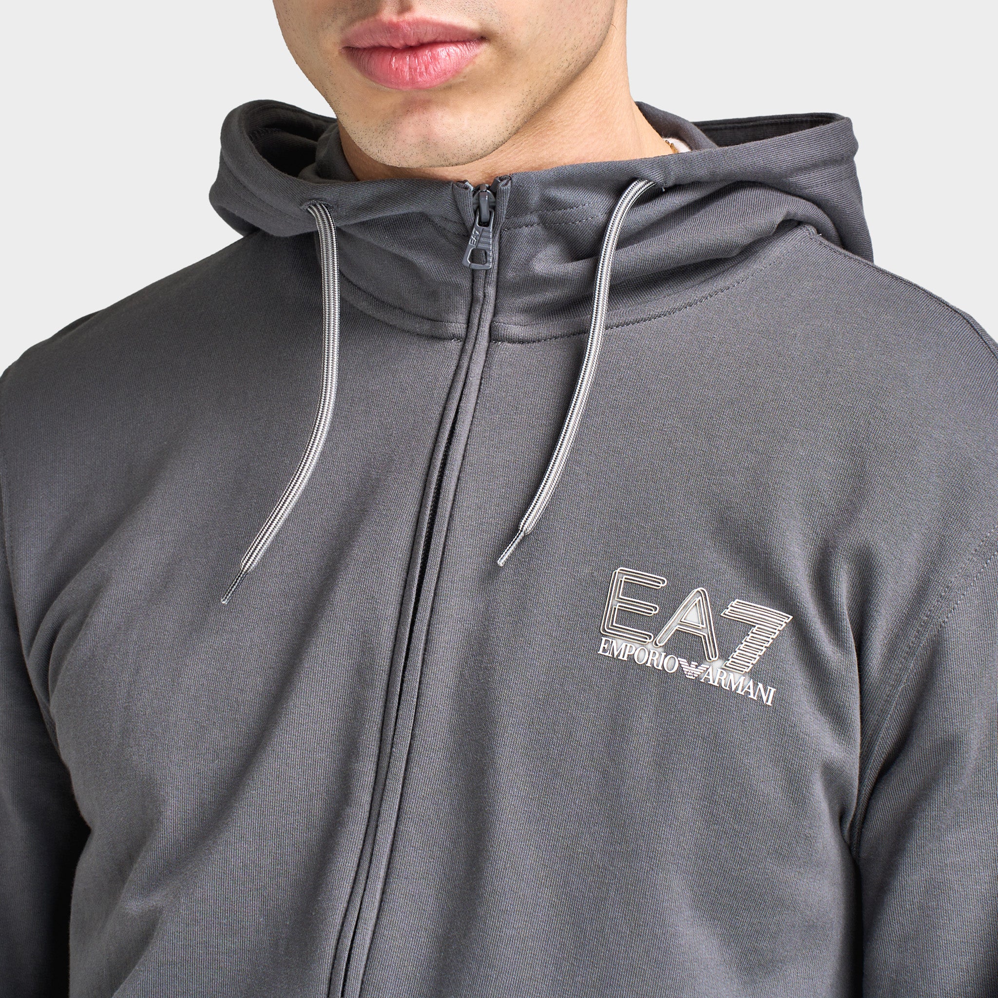 ＥＡ７ EA7 Visibility Fullzip Hoodie / Grey – JD Sports