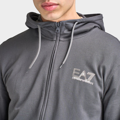 EA7 Visibility Full-Zip Hoodie / Grey