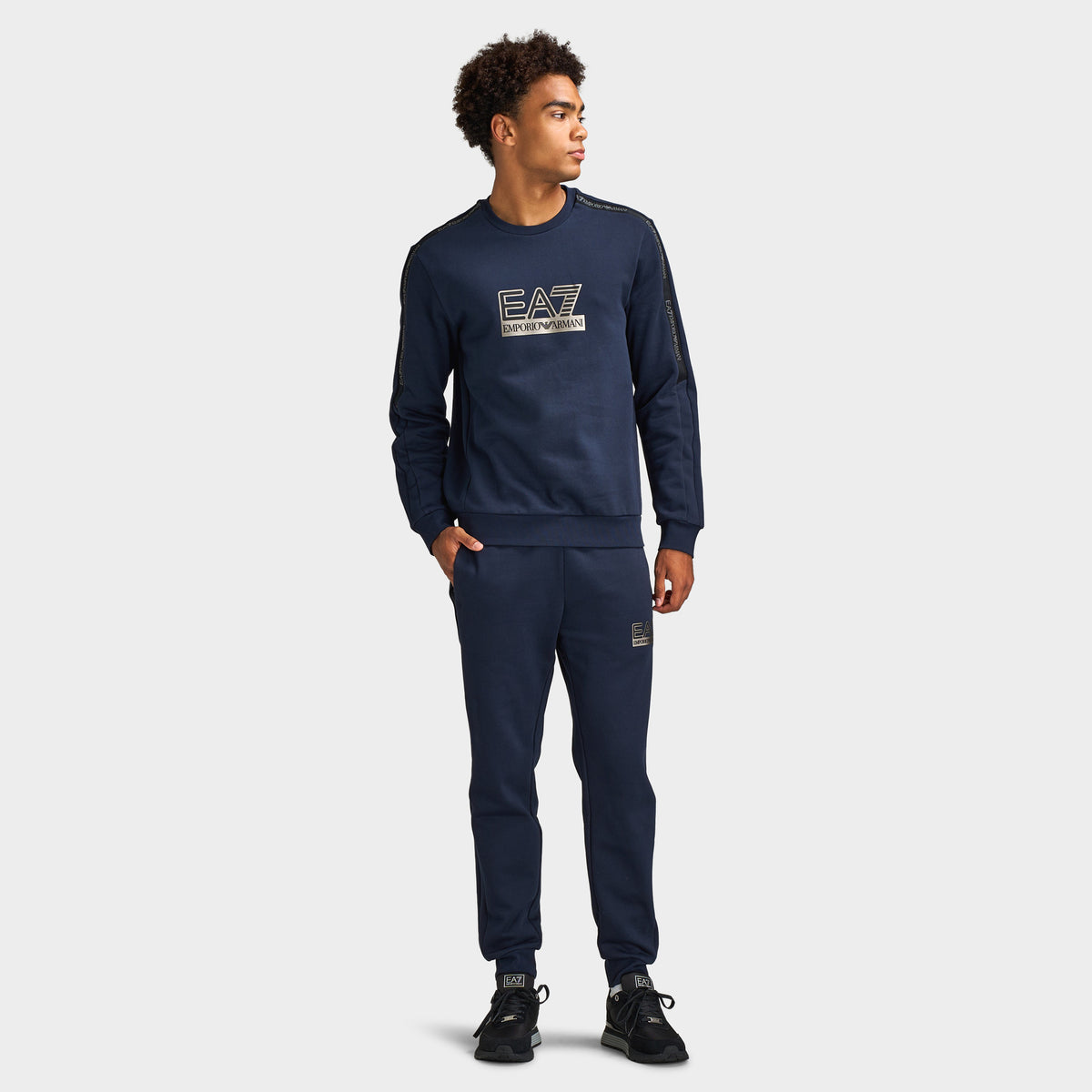 EA7 Pantalon de jogging / Bleu Armani