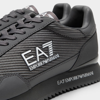 EA7 Noir et Blanc Vintage 2.0 Étain / Blanc