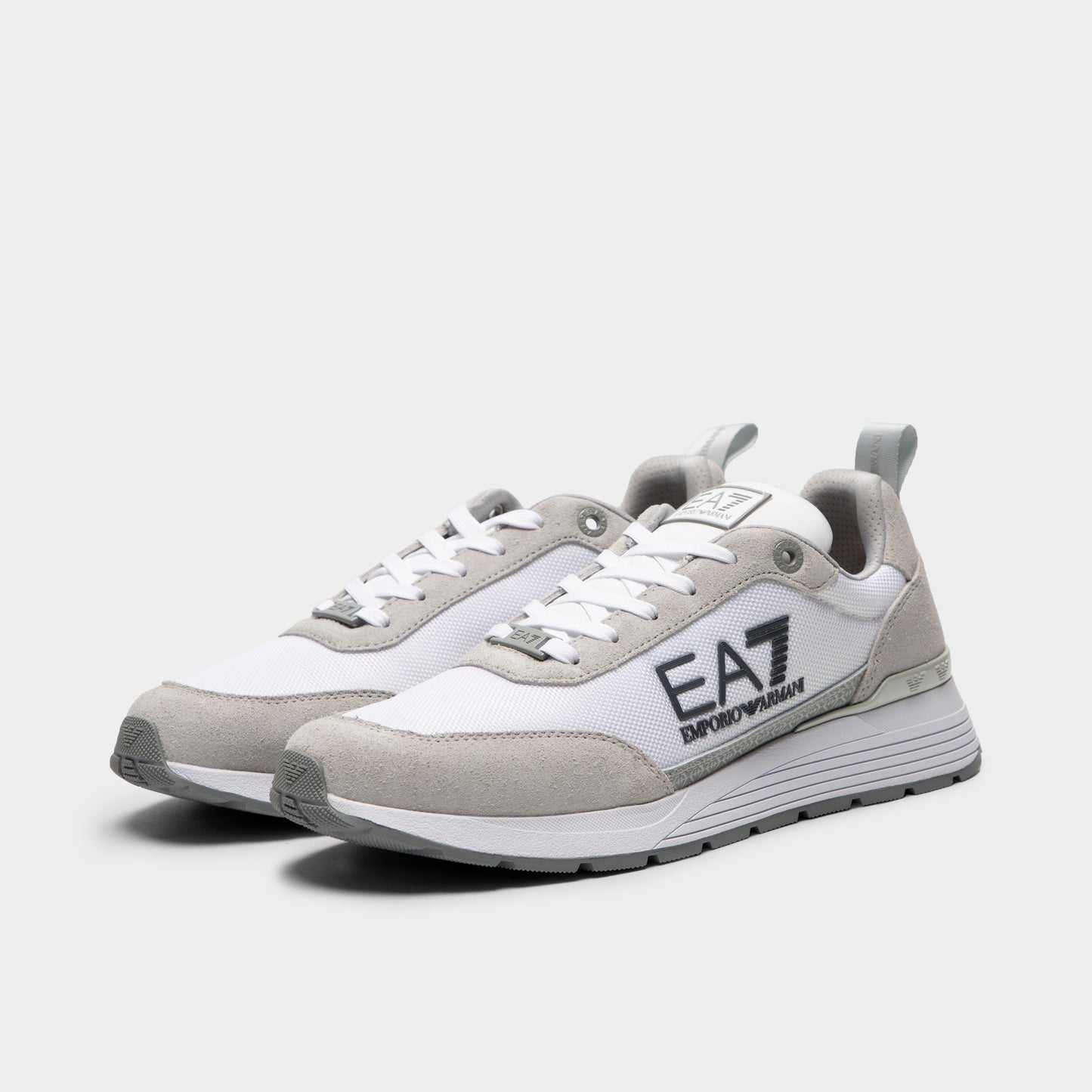 EA7 Noir & Blanc 2.0 Gris Violet / Blanc-Tourterelle Sauvage