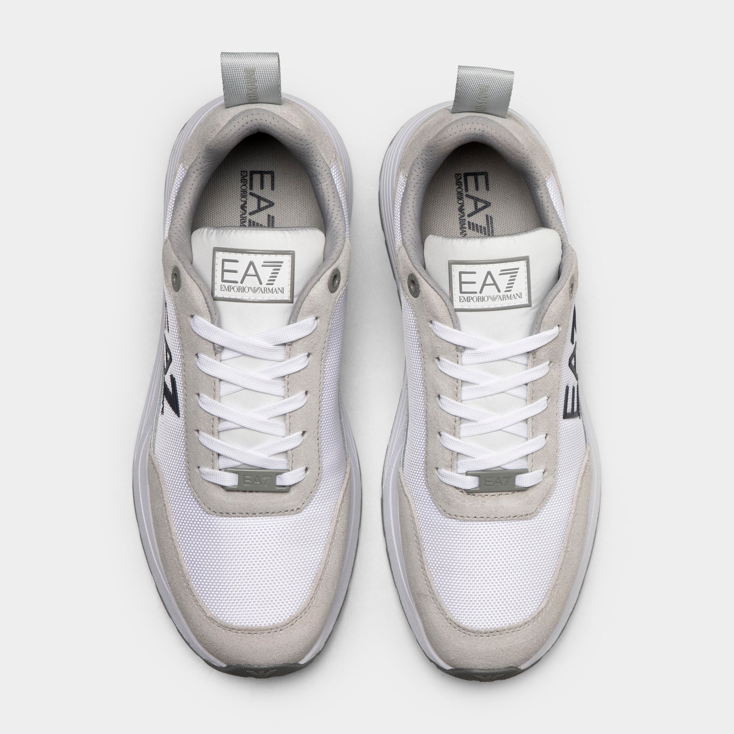 EA7 Noir & Blanc 2.0 Gris Violet / Blanc-Tourterelle Sauvage