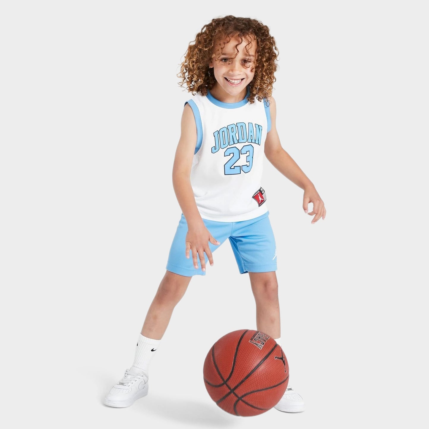 Jordan Enfants Ensemble Maillot 23 / Bleu Universitaire