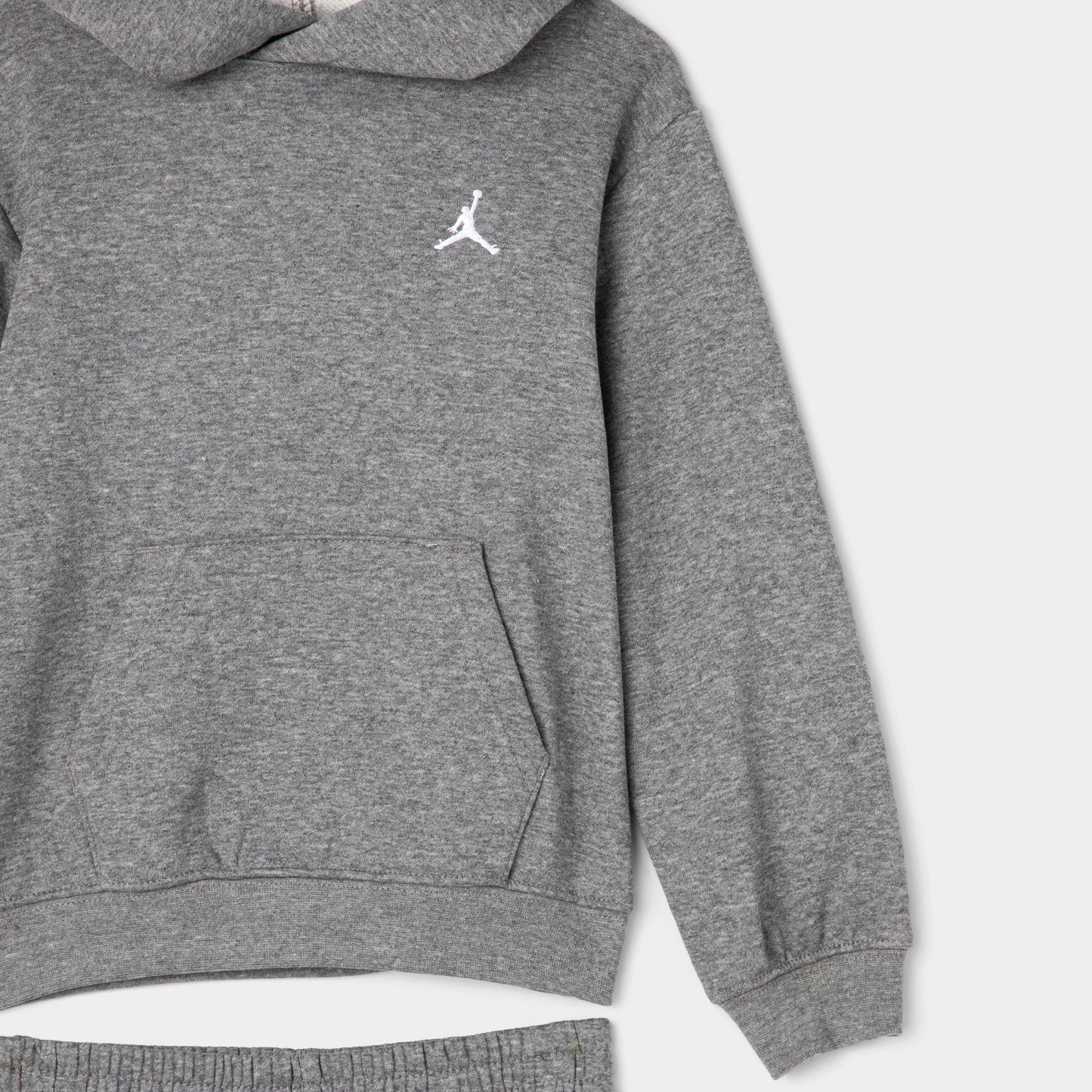 Jordan Enfant Brooklyn Pullover Chandail à capuchon en molleton / Carbon Heather