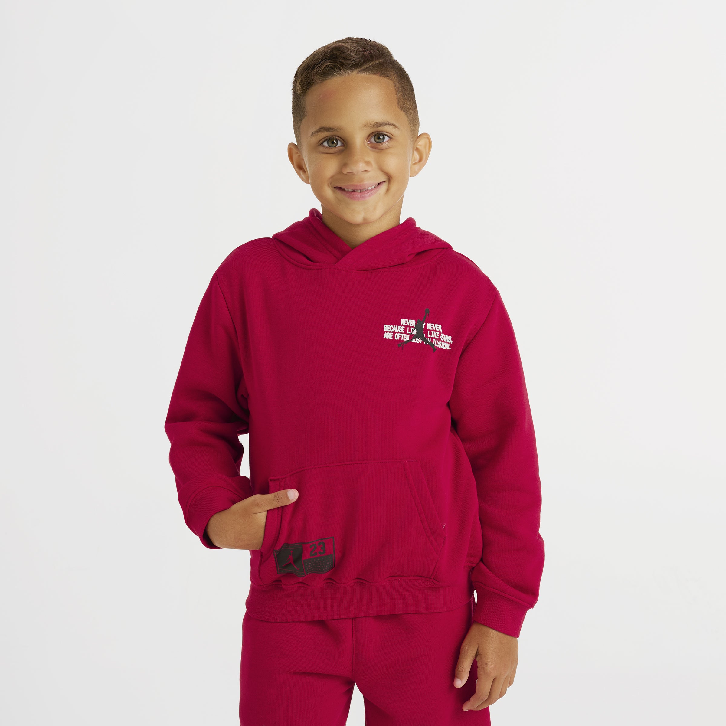 Jordan Children's Jumpman Stamp Fleece Set / Gym Red – JD Sports
