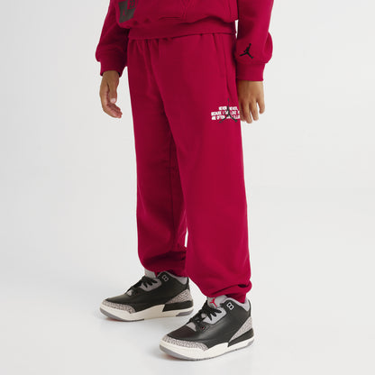 Jordan Enfants Ensemble polaire Jumpman Stamp / Rouge Gymnastique