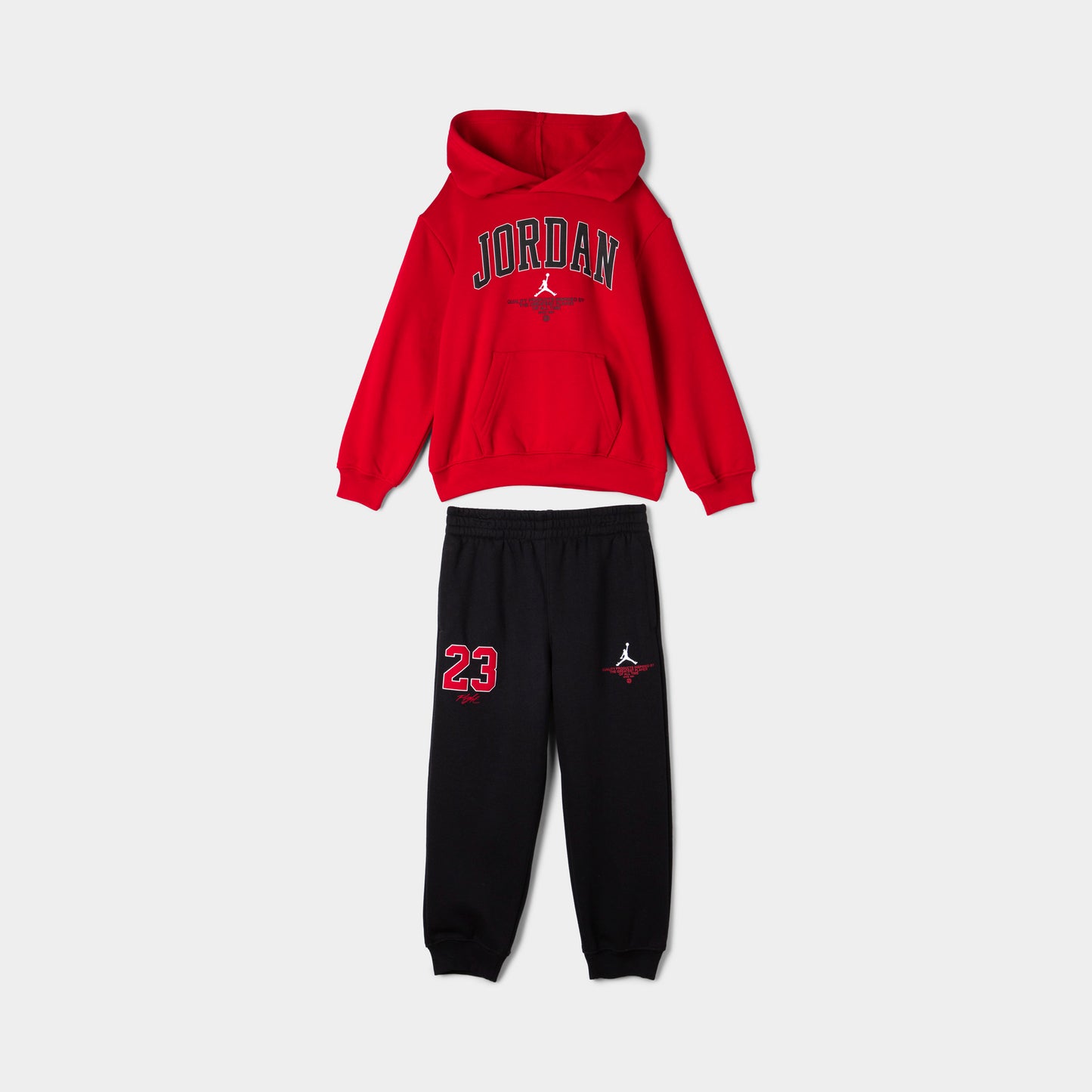 Jordan Junior's Quality Products Pullover Set / Gym Red